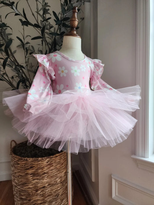 Light Pink with flowers tutu