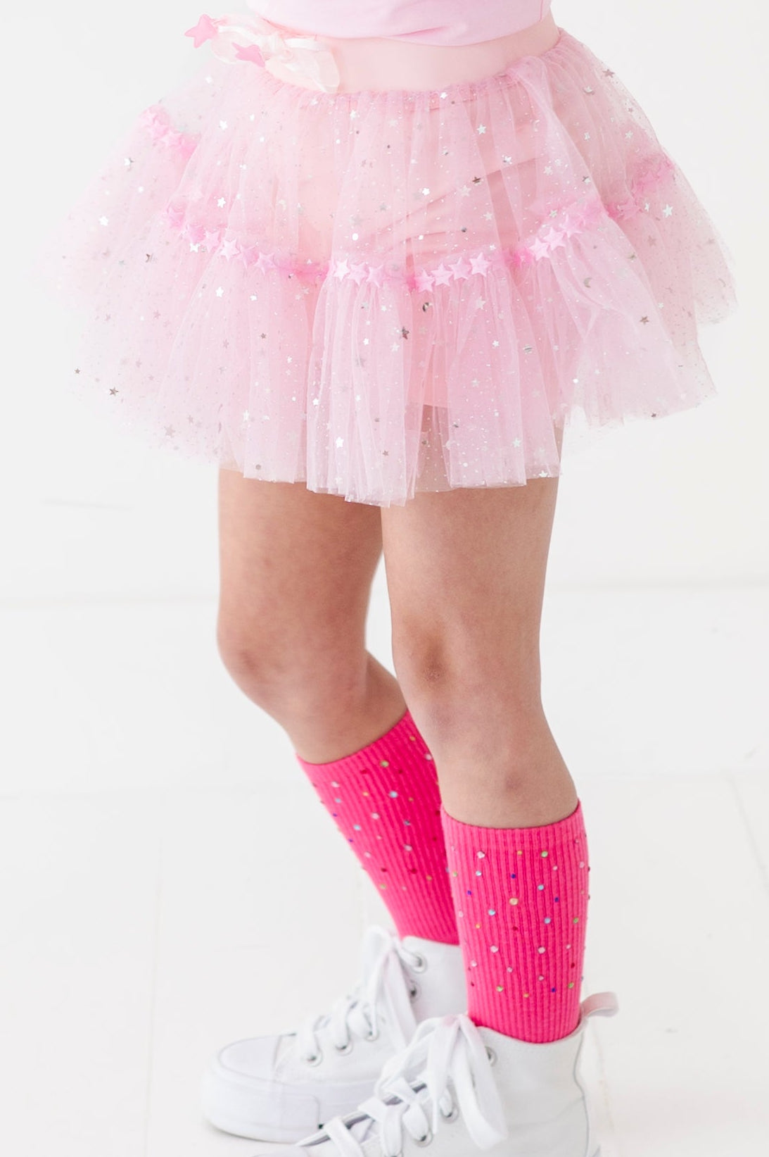 Pink fancy skort