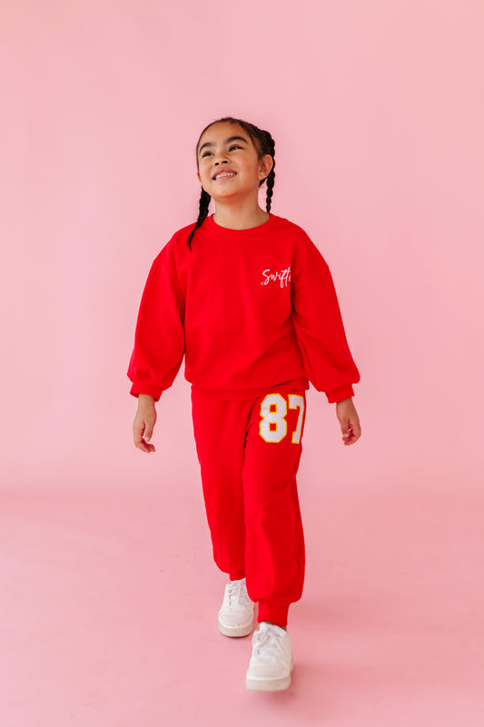 Red 87 Lounge Set
