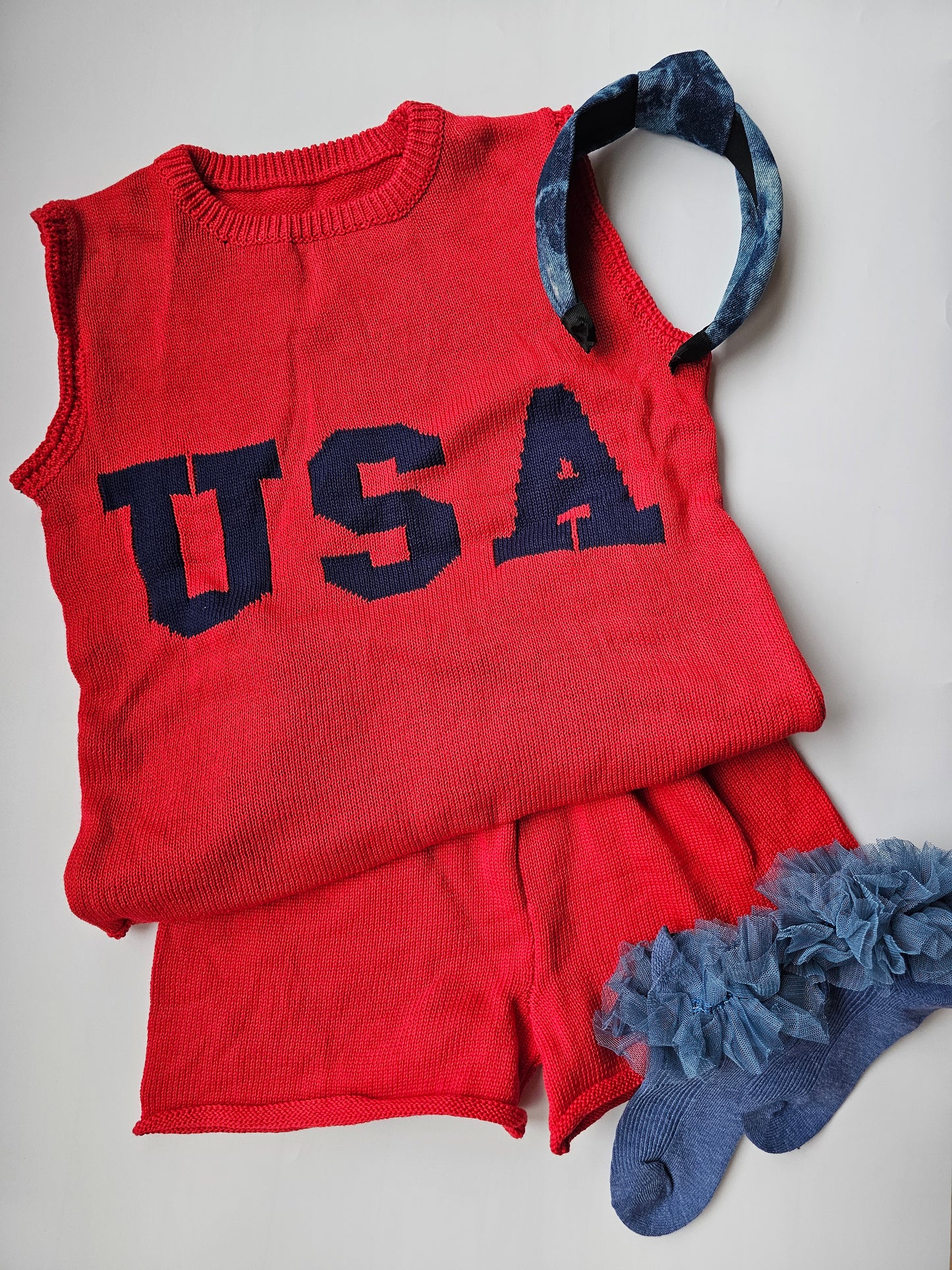 Knit USA set