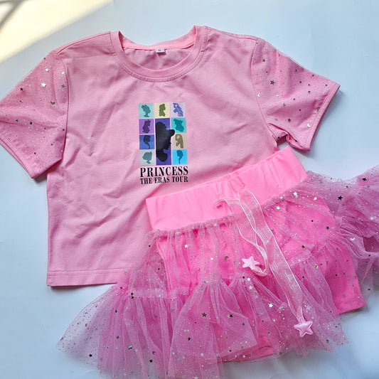 Bright Pink Fancy Skort