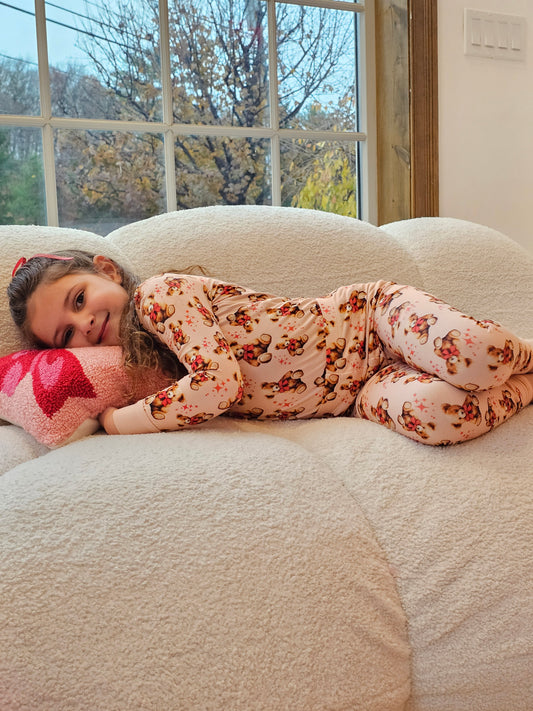 Teddy bow pjs