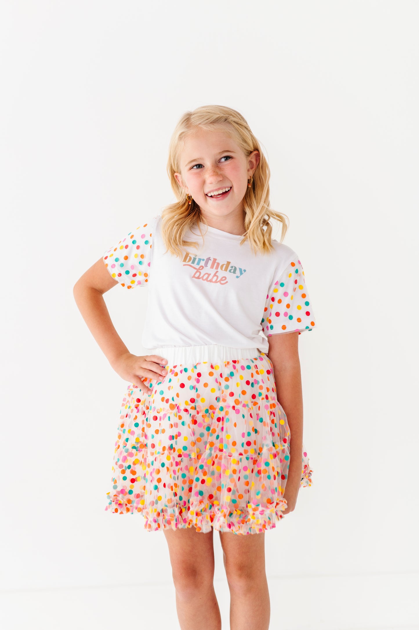 Birthday Girl Confetti t-shirts