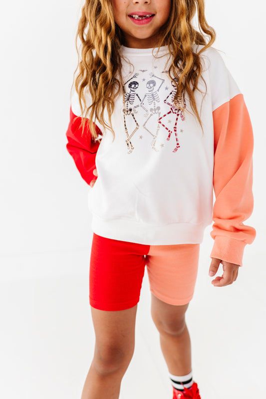 Skelly Nights Bike Shorts Set