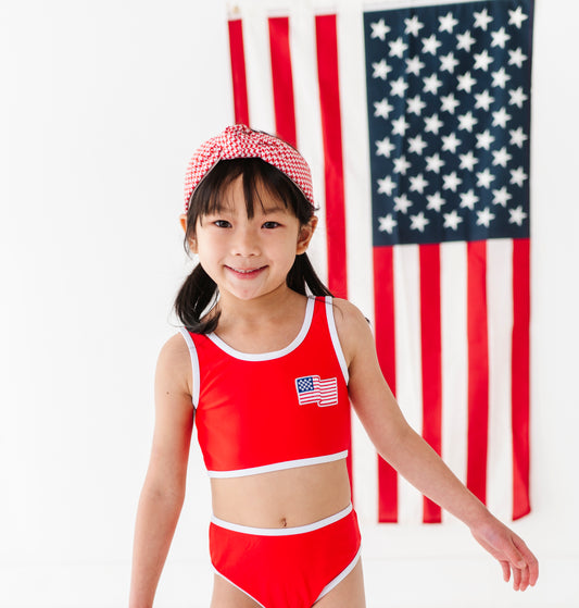 Red Flag swimsuit