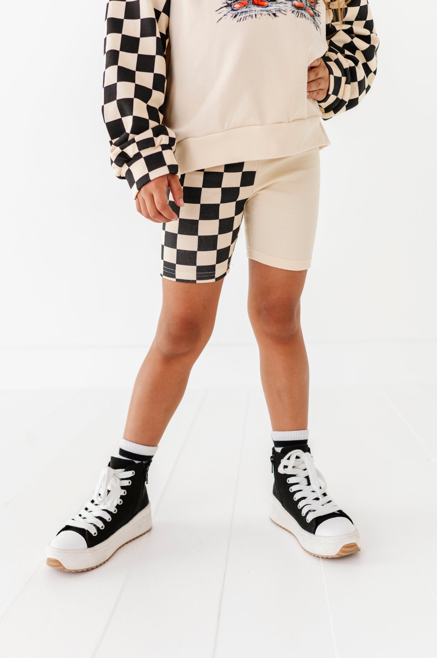 Spooky Mice Bike Shorts Set