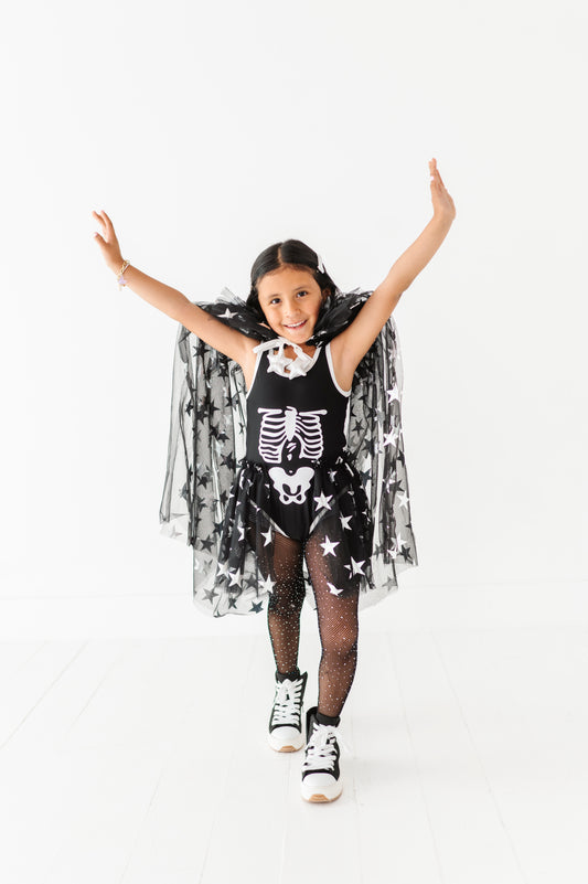Fancy Black skeleton costume
