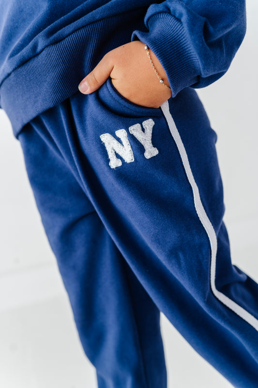 Navy blue NY lounge set
