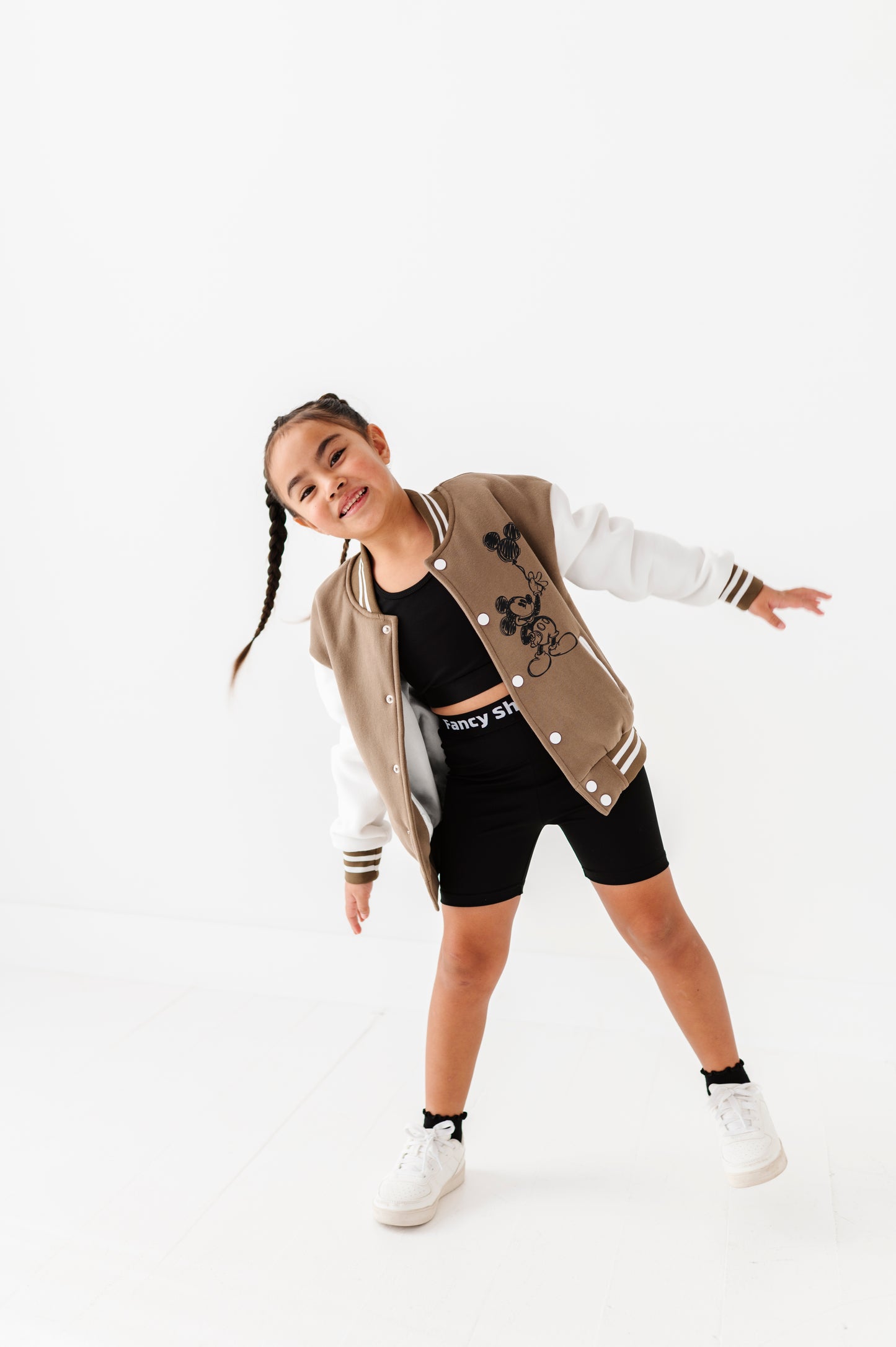 Magical tan bomber jacket