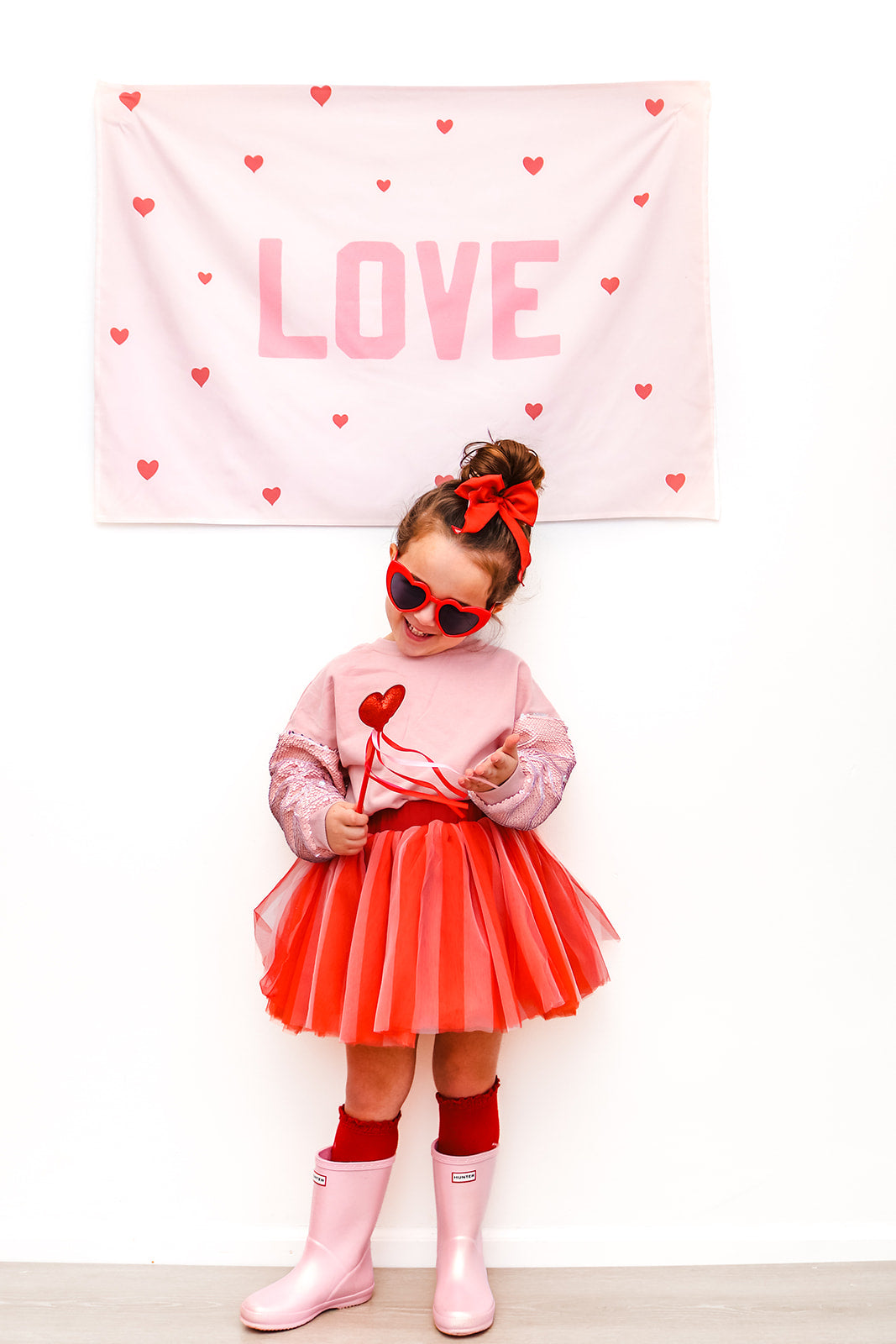 Dusty pink sequins sweatshirt