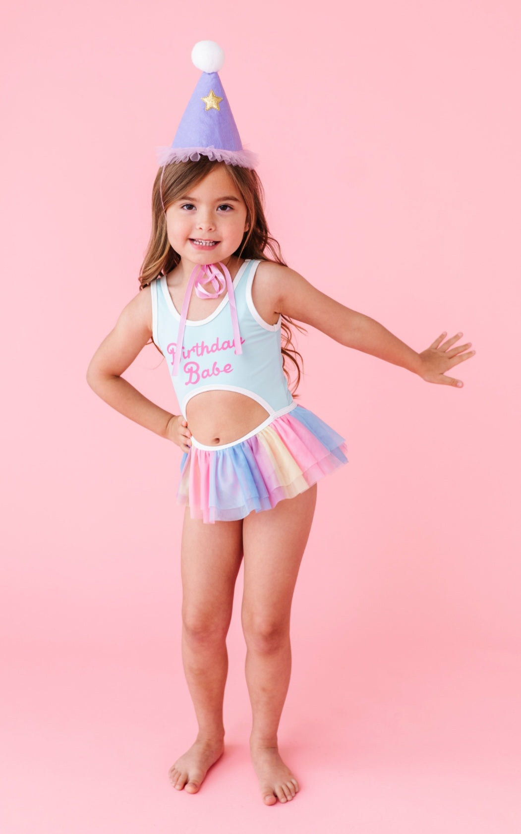 Birthday Babe One piece Swim