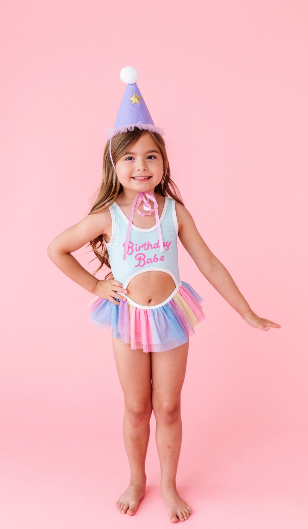Birthday Babe One piece Swim