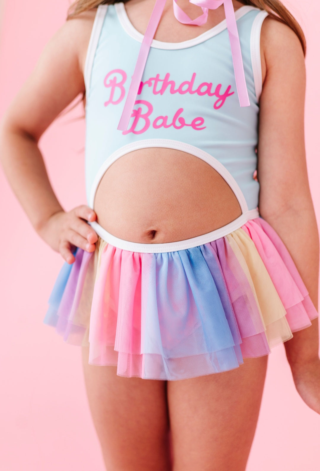 Birthday Babe One piece Swim