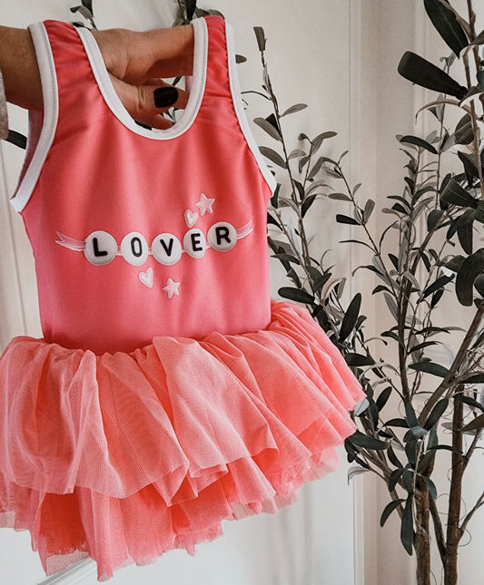 Lover Pink  - Tutu Leotard/Swimsuit