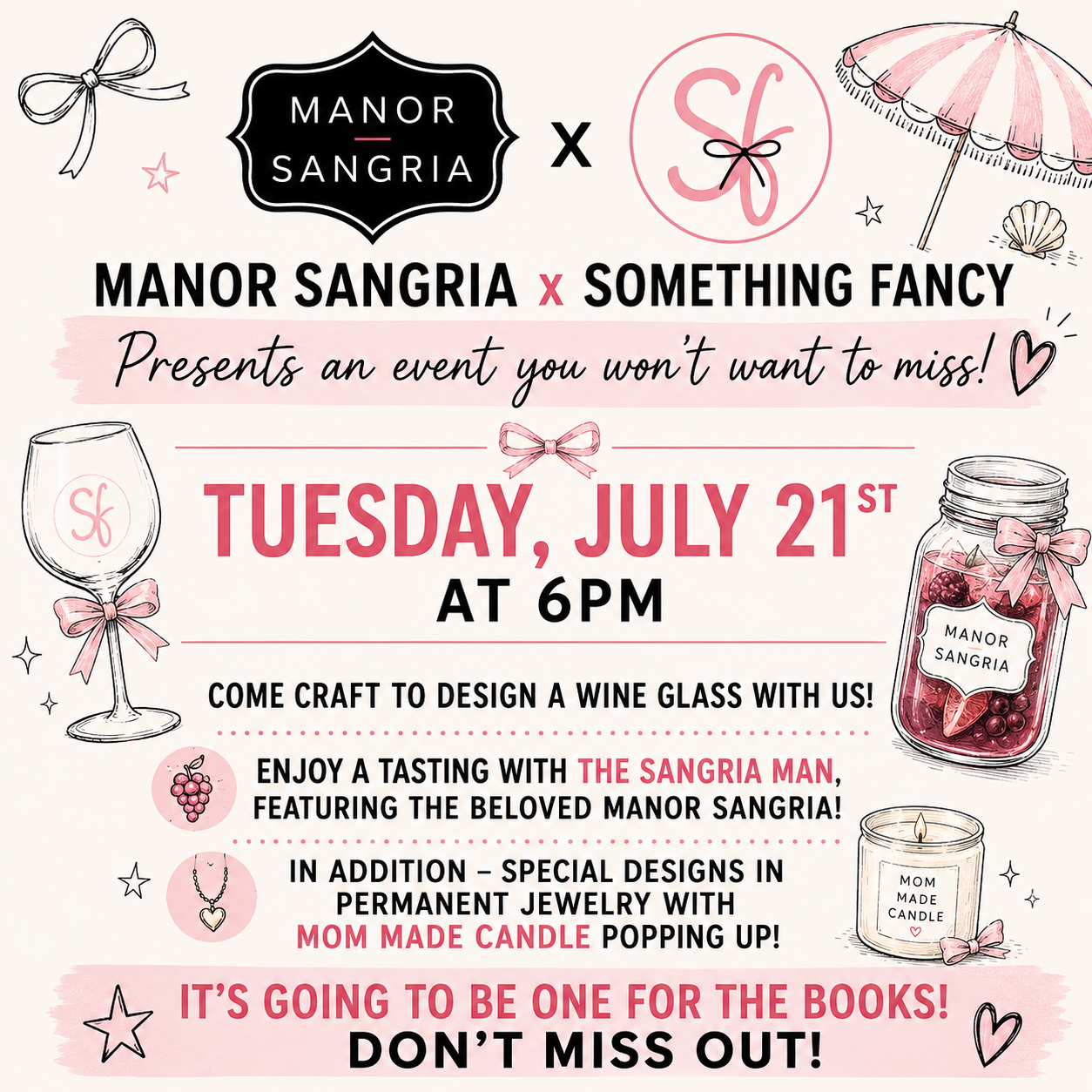 Sangria & Craft Night at SF on 7.21.26