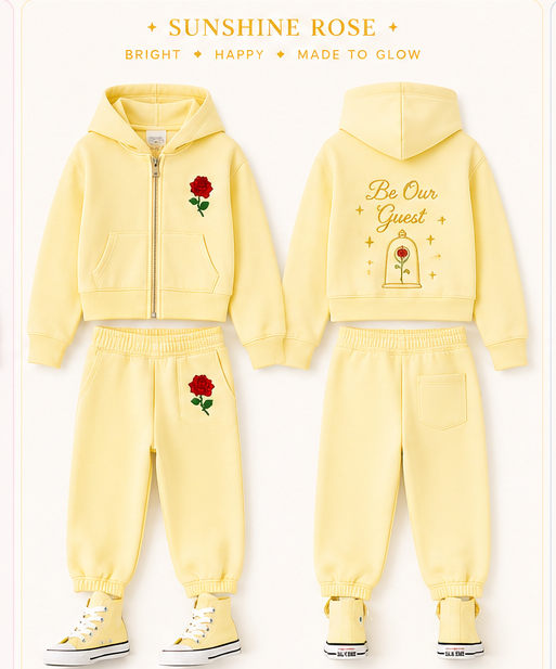 Pale Yellow Travel Set