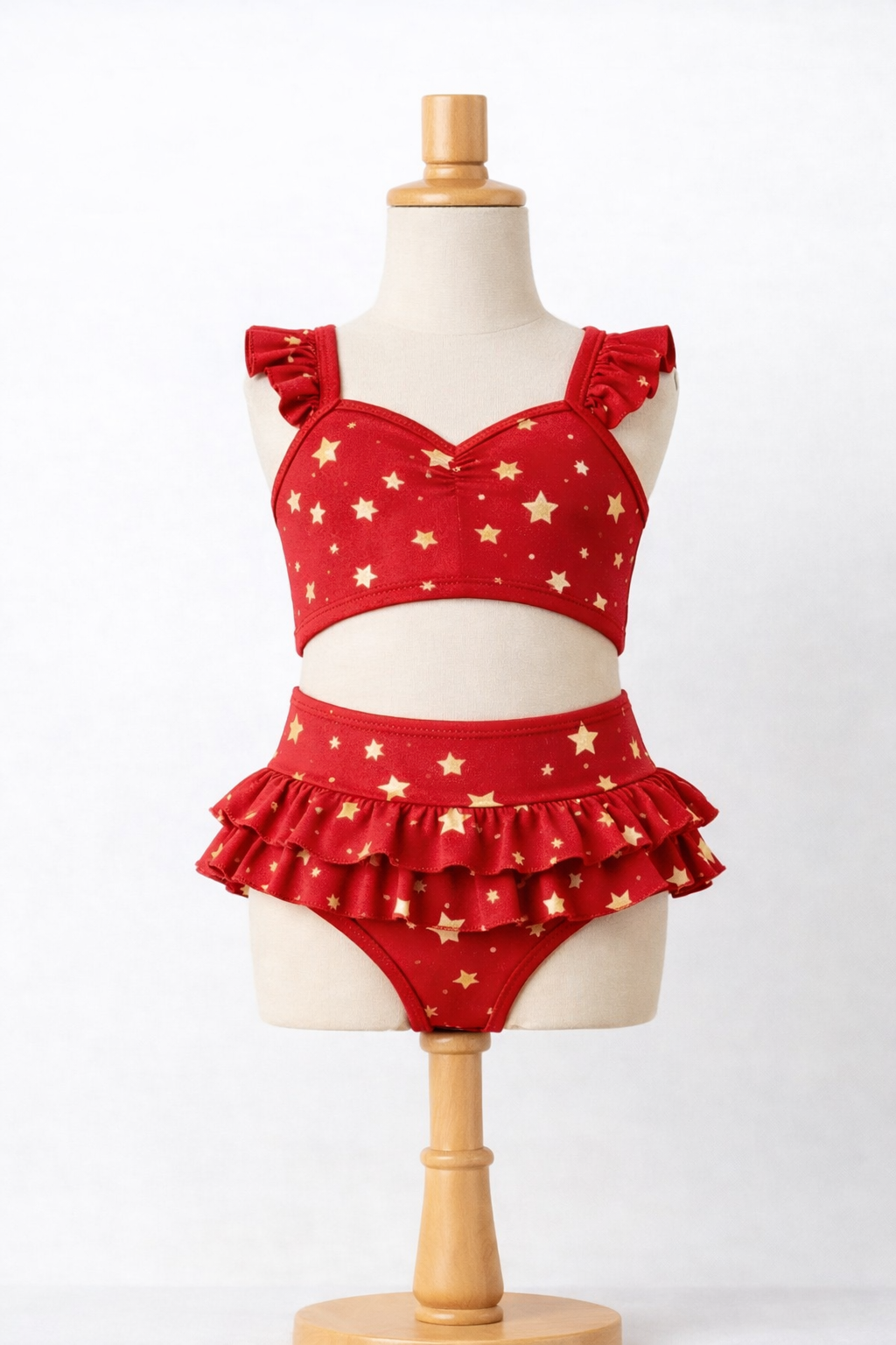 Red stars bikini