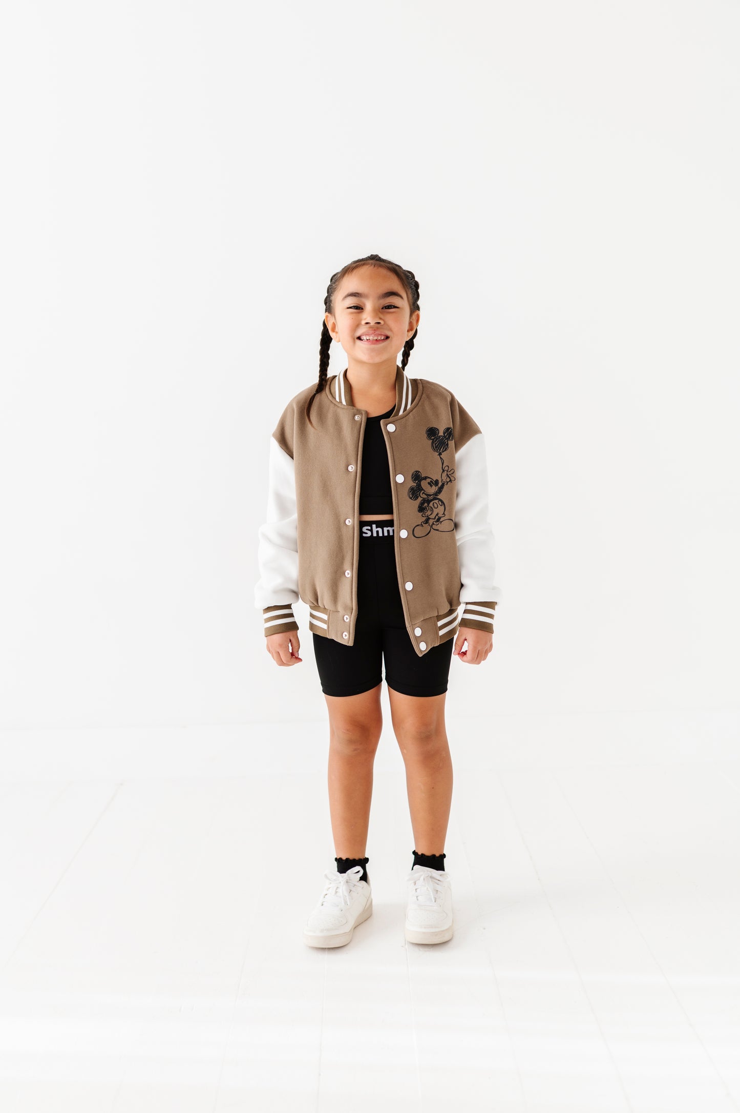 Magical tan bomber jacket