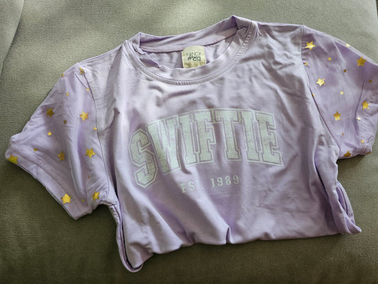 (RESTOCK!!)Purple Swiftie inspired tee