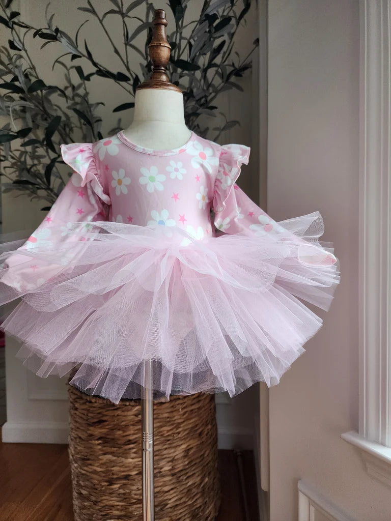 Light Pink with flowers tutu