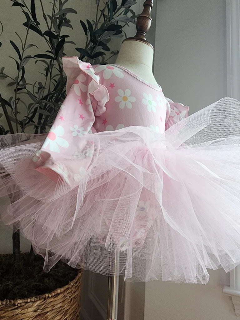 Light Pink with flowers tutu