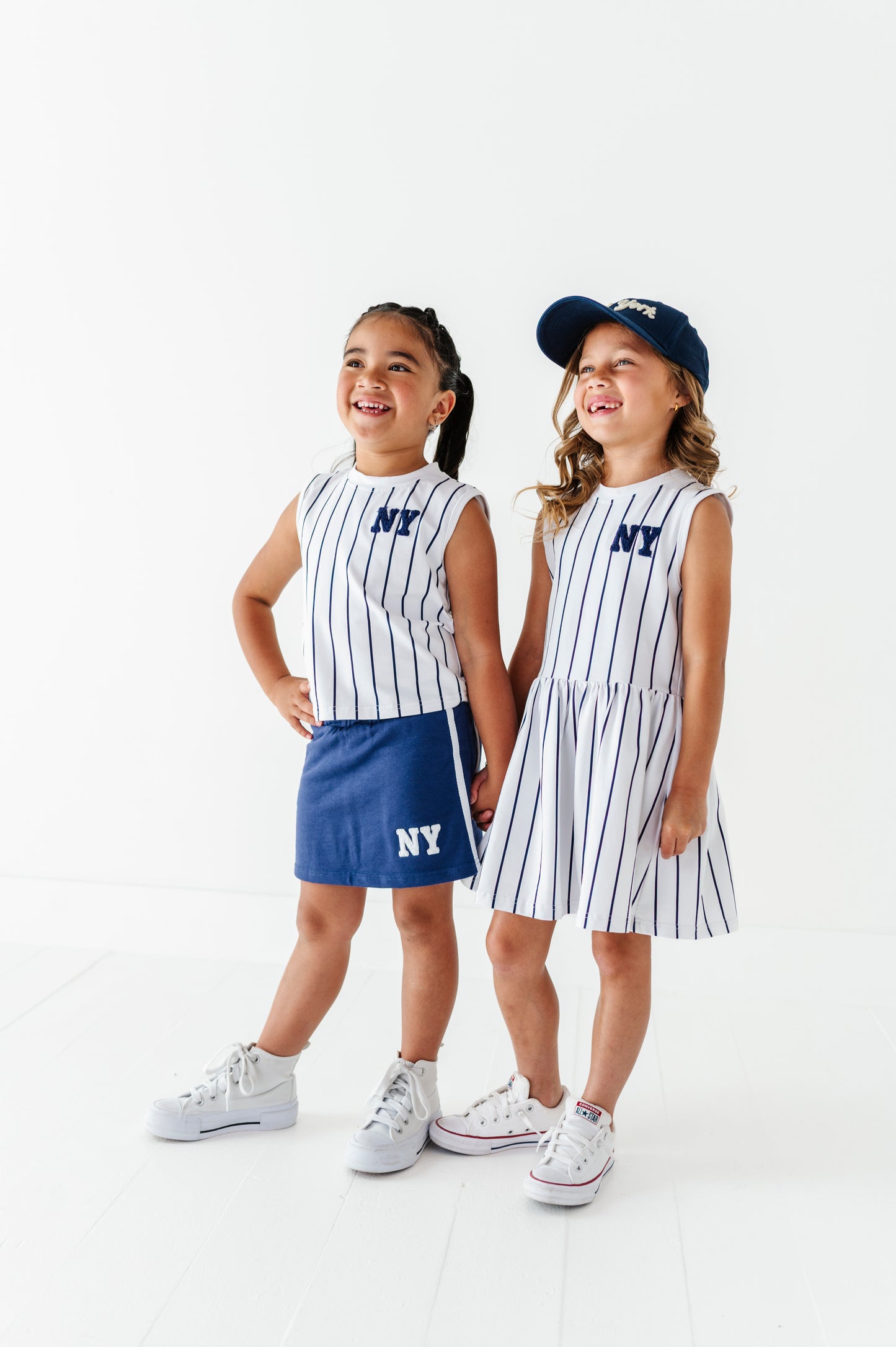Pinstripe dress