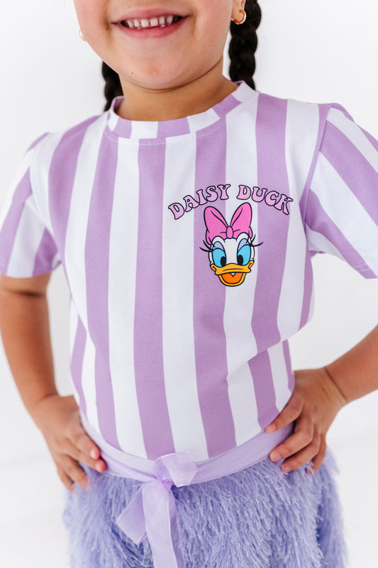 Magical Purple striped tshirt