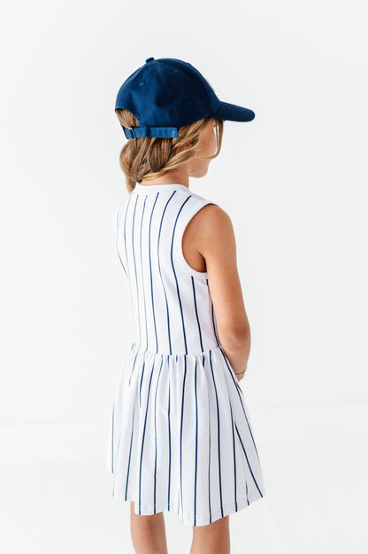 Pinstripe dress