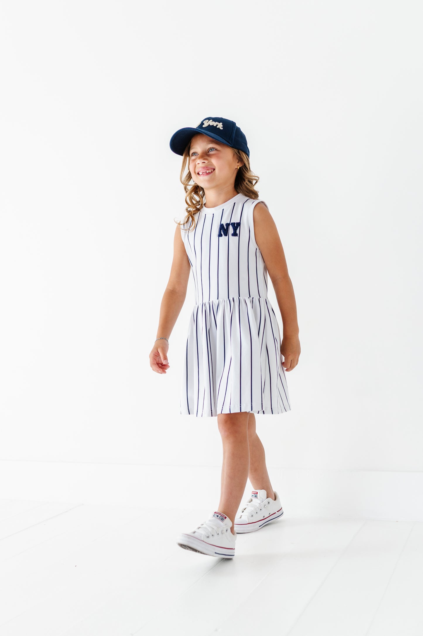 Pinstripe dress