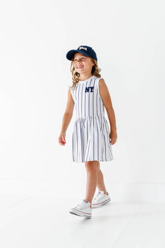 Pinstripe dress
