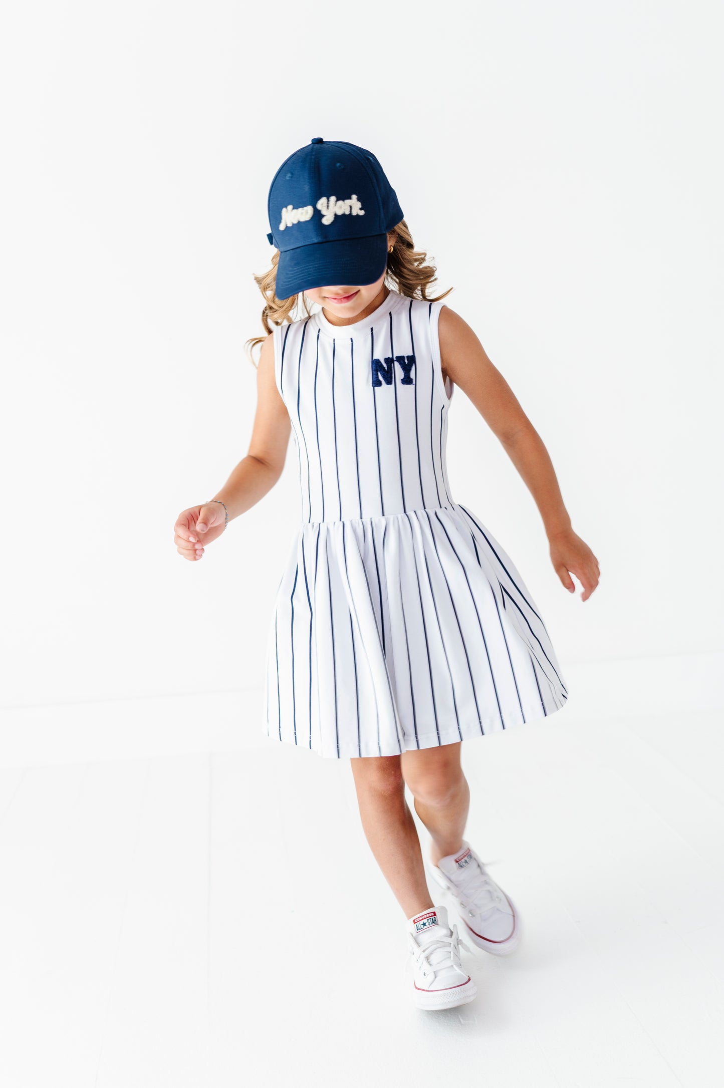 Pinstripe dress
