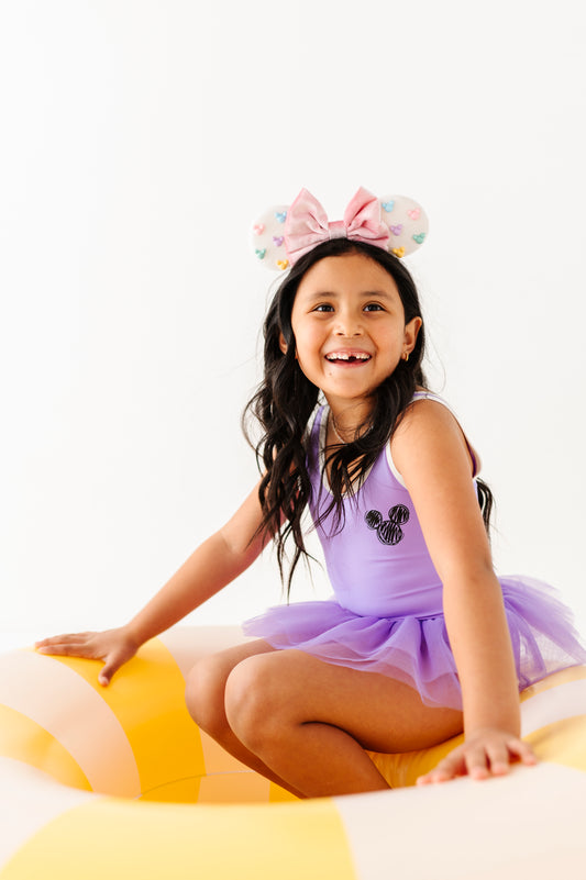 Purple magical swimsuit