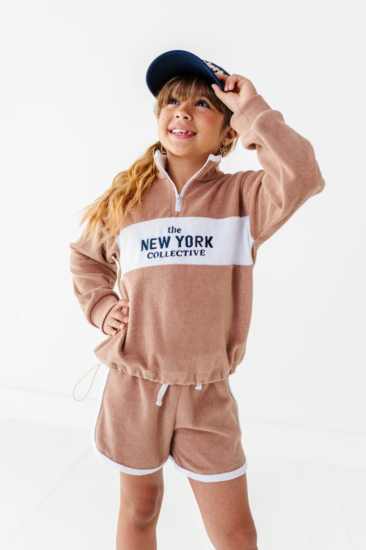 Tan NY lounge set