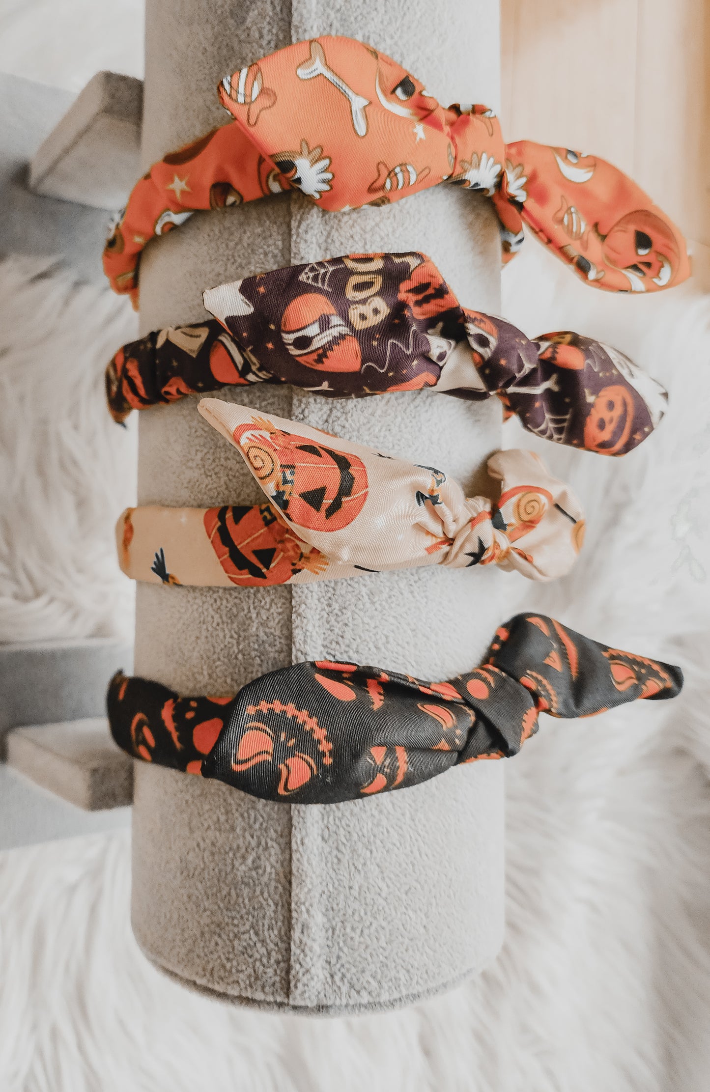 Spooky pumpkin headband pack