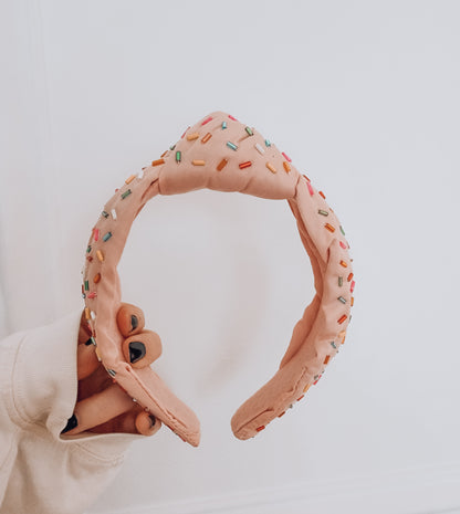 Sprinkle Knot Headband