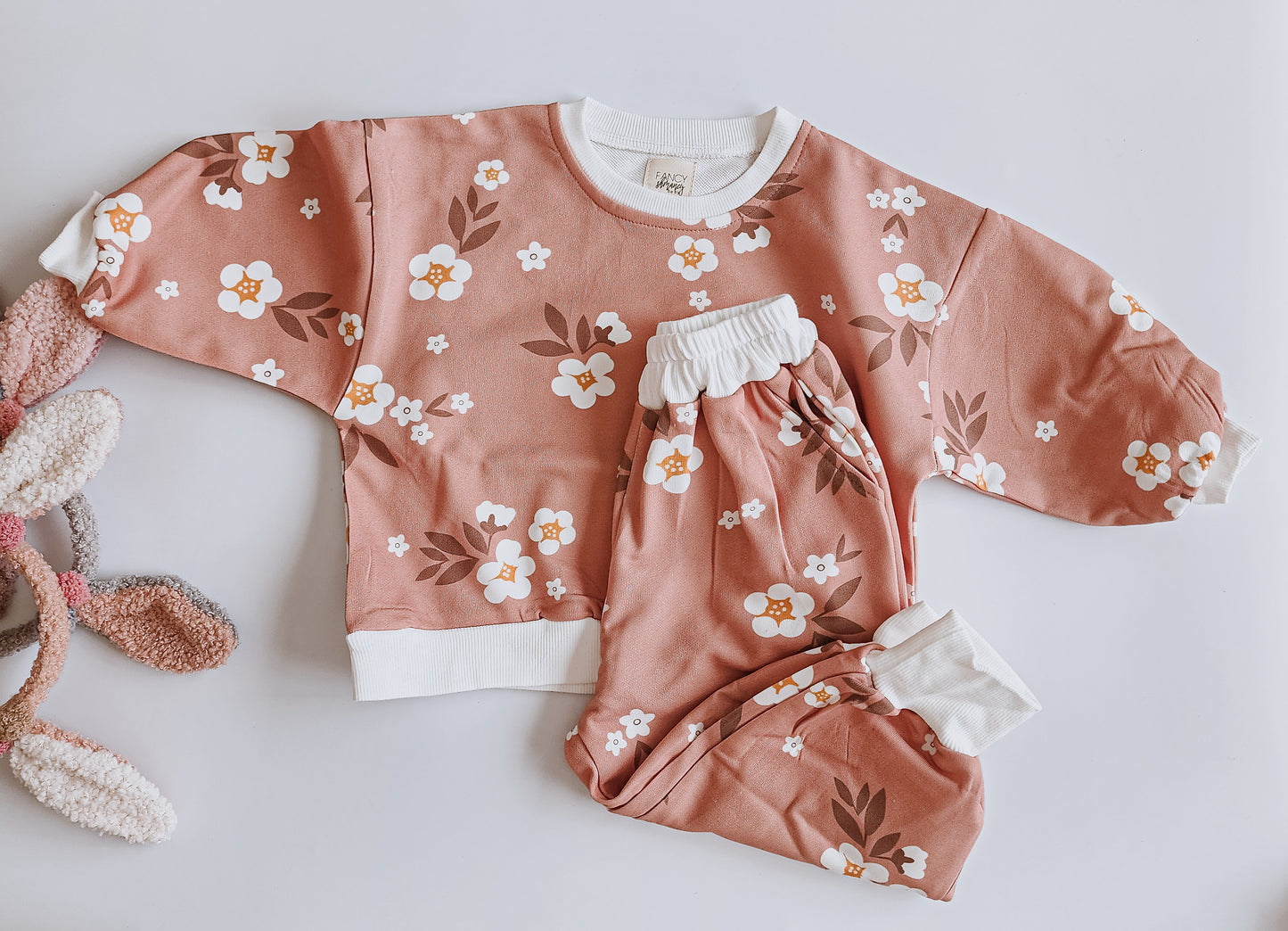 Floral Mauve Lounge Set