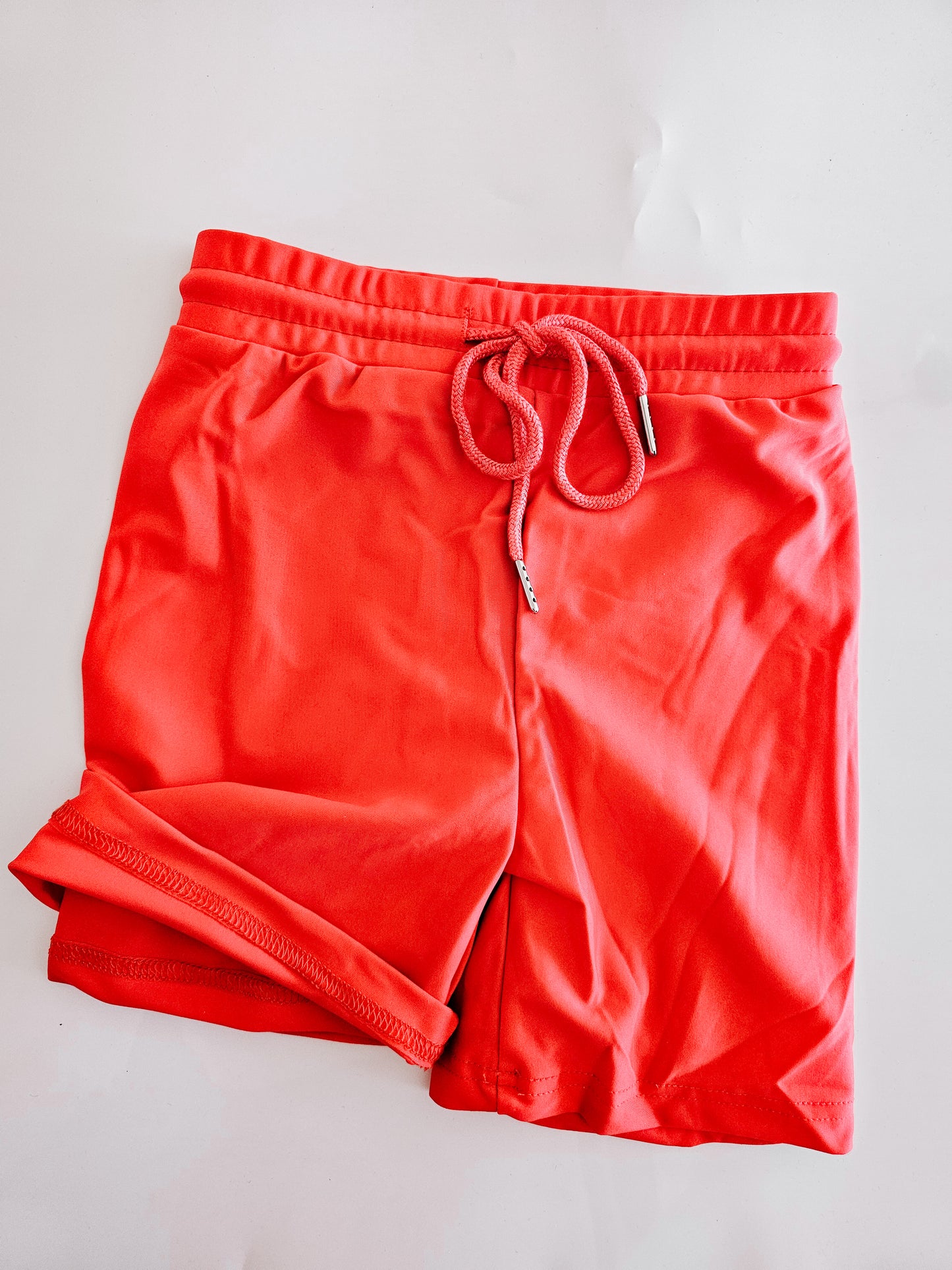 Boys Red Swim Trunks