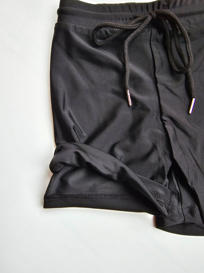 Boys Black Swim Trunks