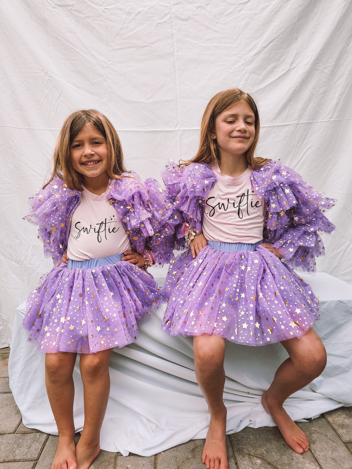 Purple ruffle jacket