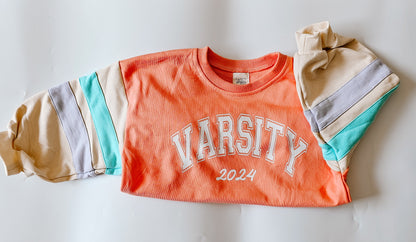 Varsity sweatshirt