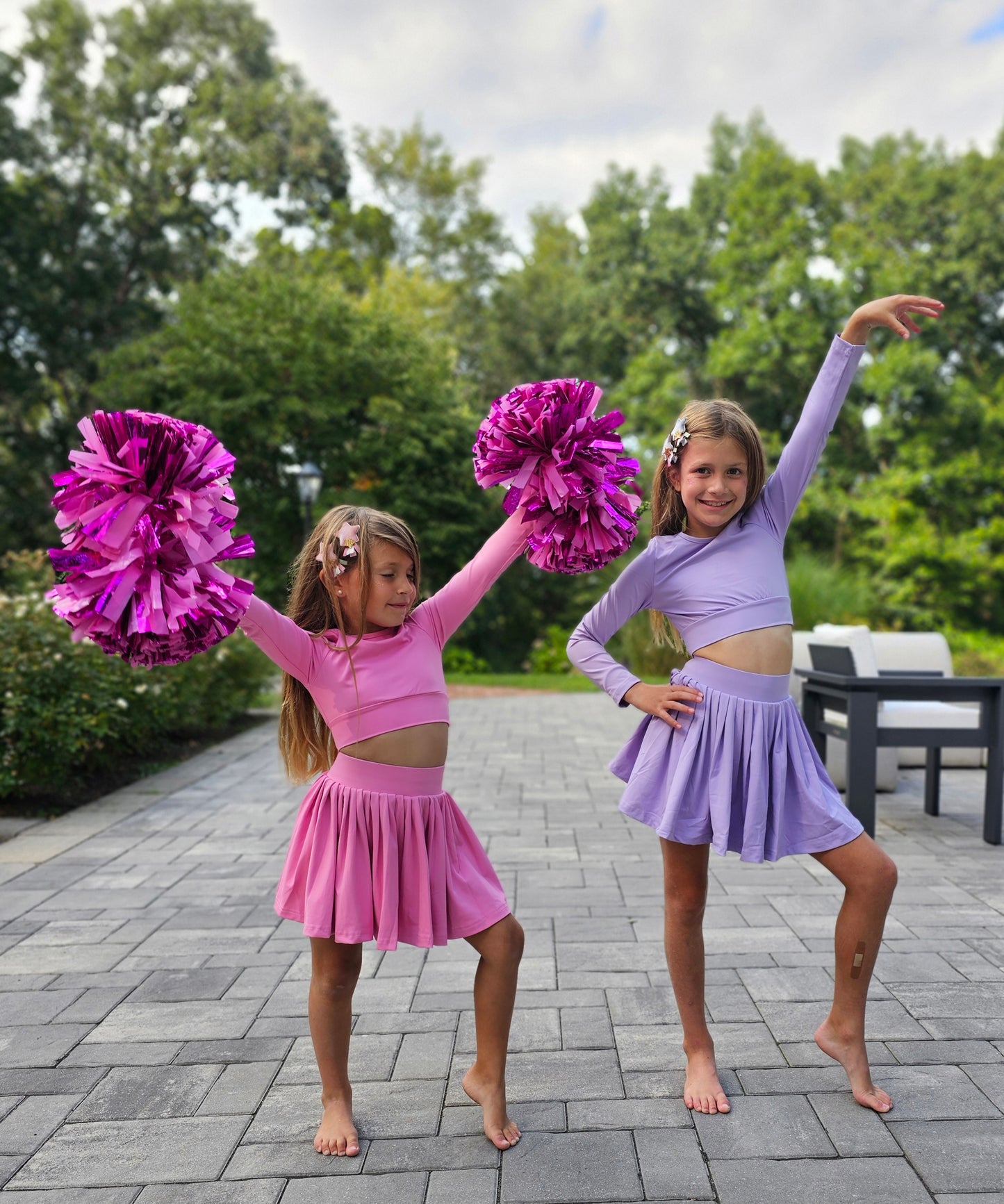 Pink athletic set