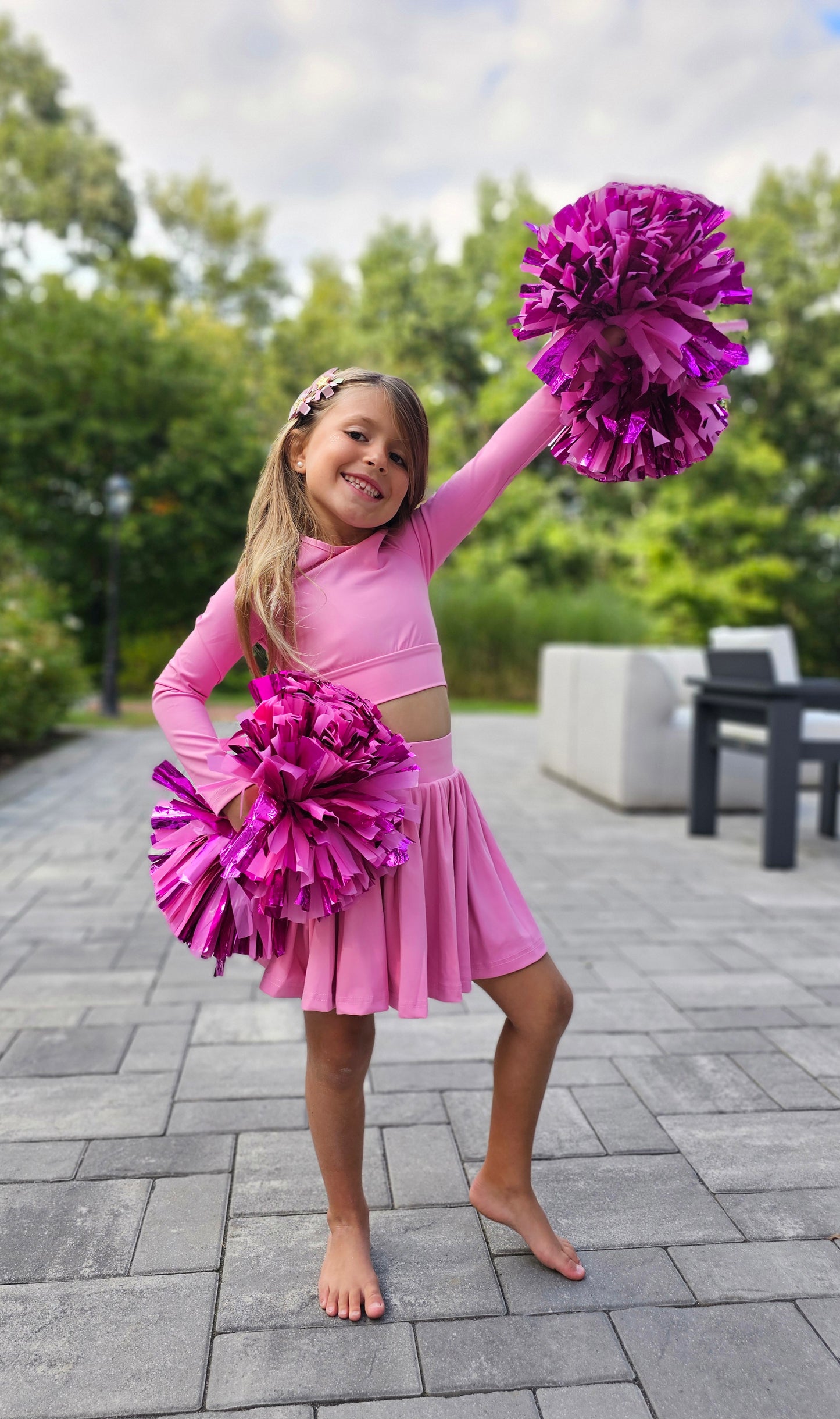 Pink athletic set