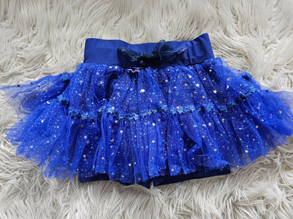 Blue Fancy Skort