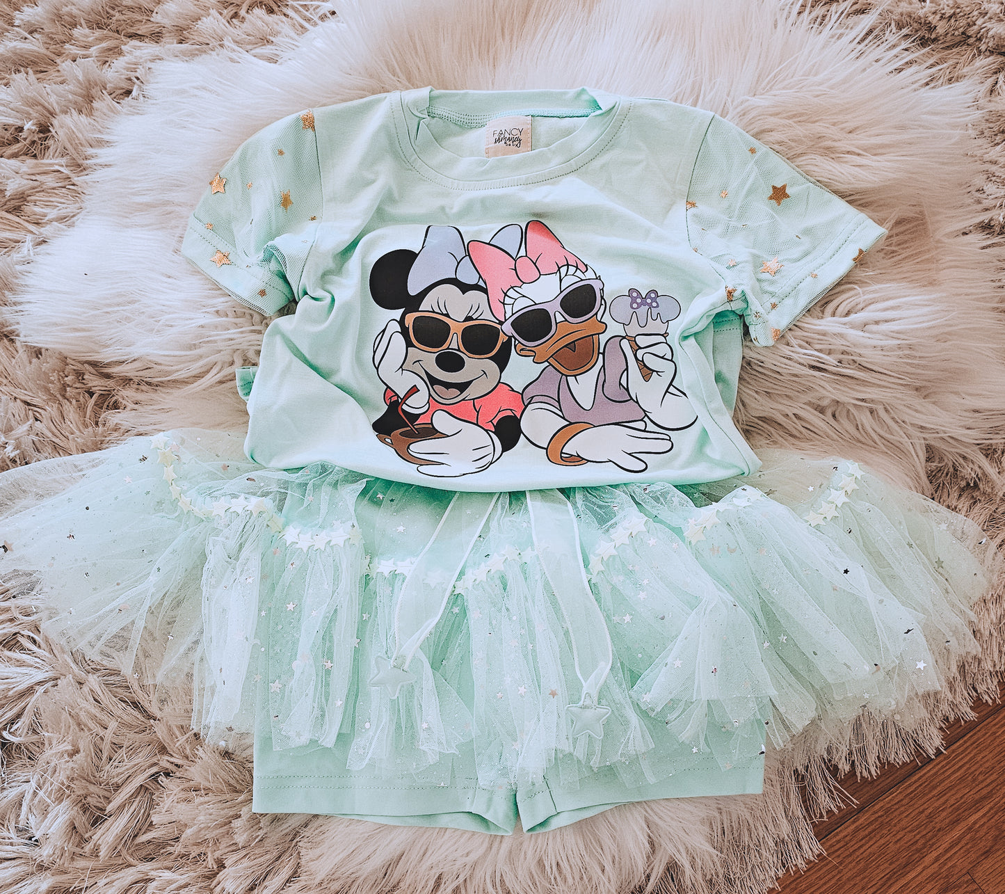 Mint fancy Skort