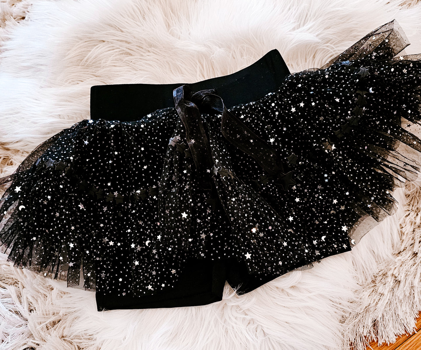 Black fancy Skort