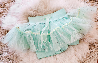 Mint fancy Skort