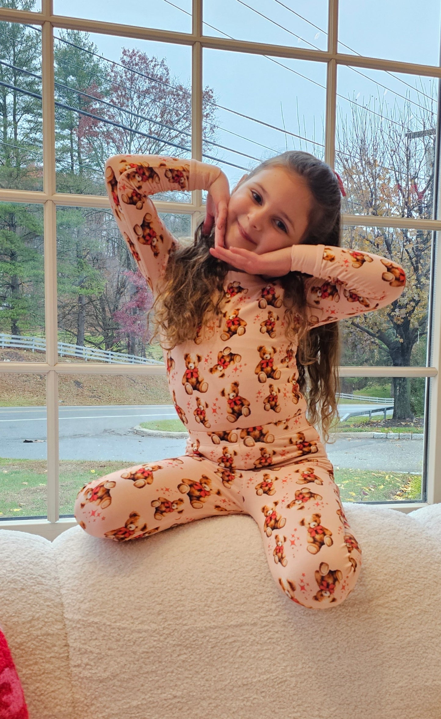 Teddy bow pjs