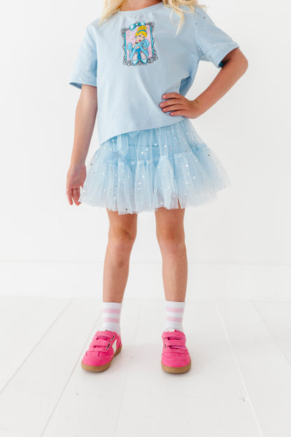 Baby Blue Fancy Skort