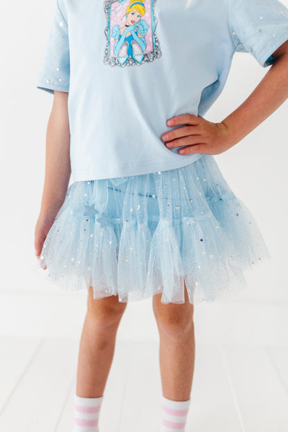Baby Blue Fancy Skort