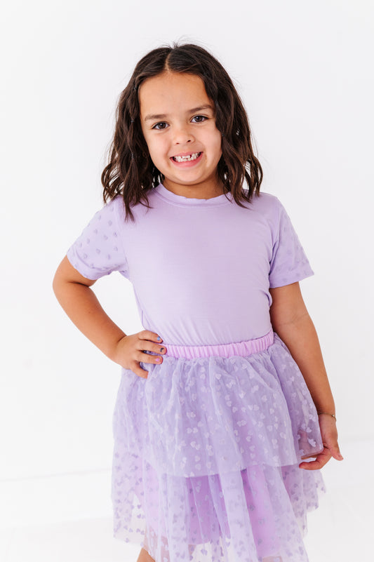 Purple heart tee